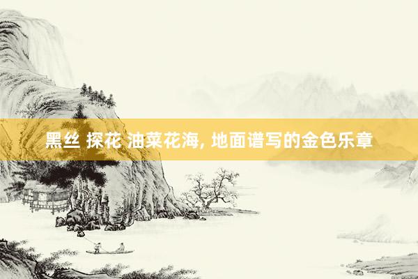 黑丝 探花 油菜花海, 地面谱写的金色乐章